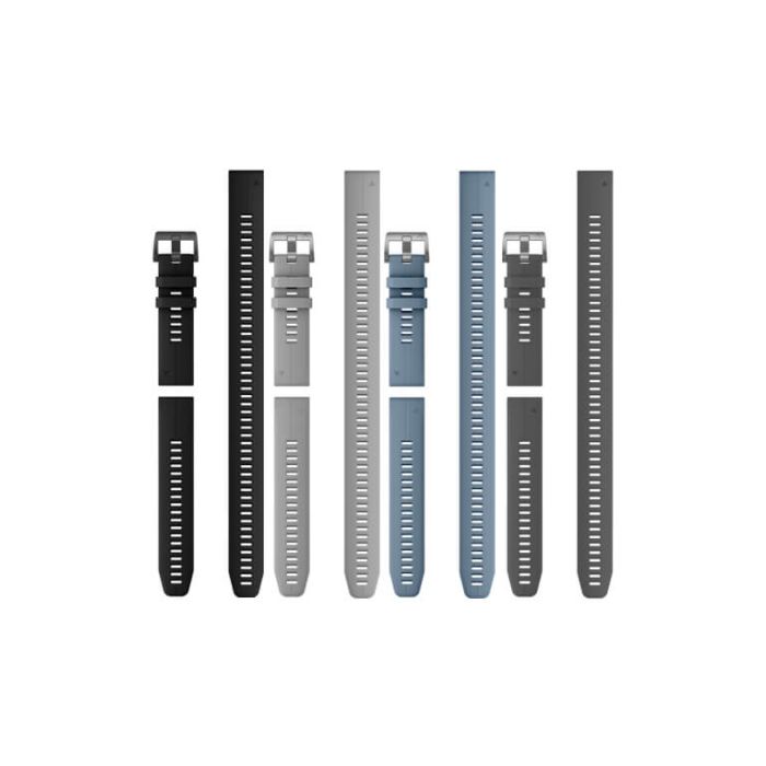 Garmin QuickFit Silikonerem 22 mm Fenix 6/7 Ekstralang