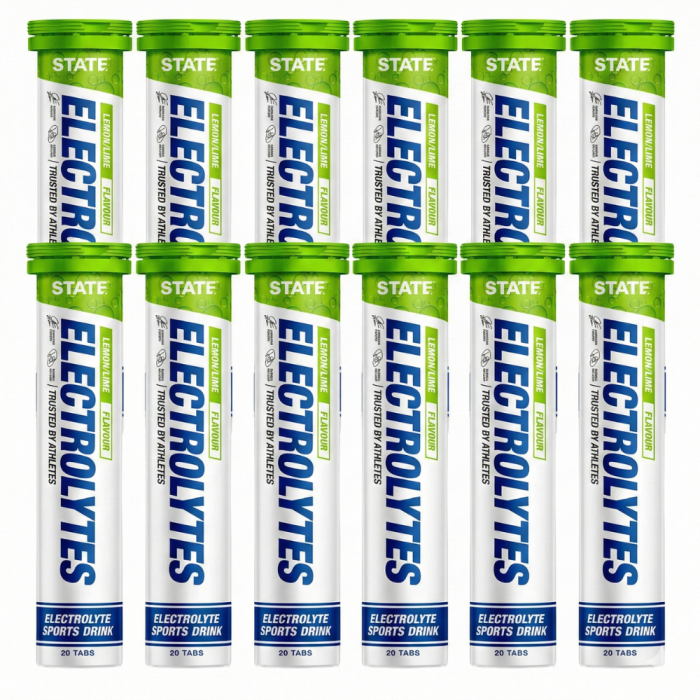 STATE Elektrolytter - Lemon/Lime - 12 rør