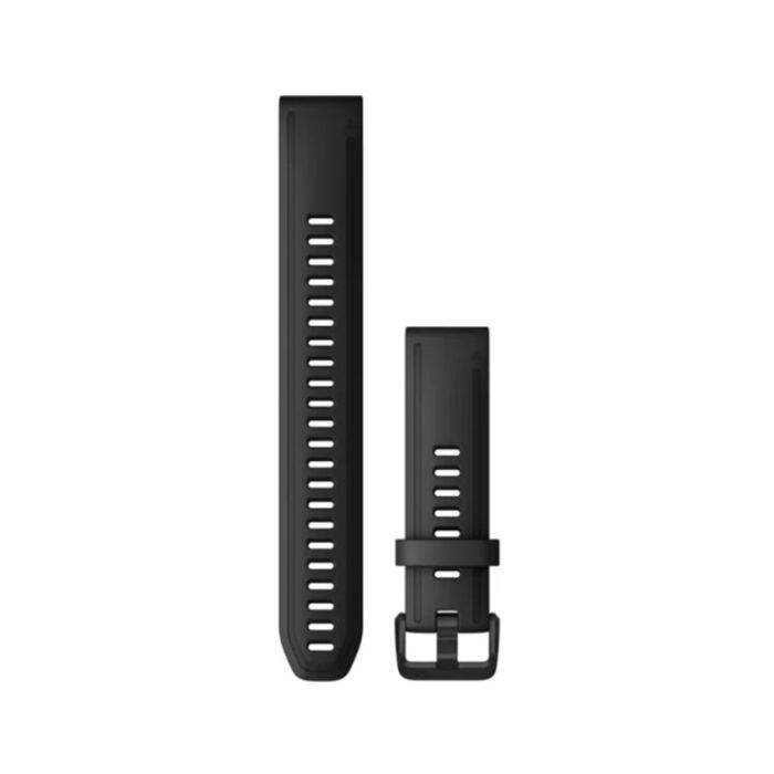 Garmin QuickFit Silikonerem 20 mm Sort Large