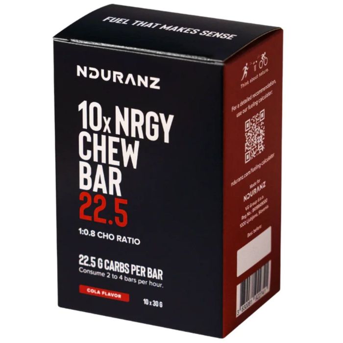 Nduranz Chew Bar 22.5 - Vingummi - 10 stk. - Cola
