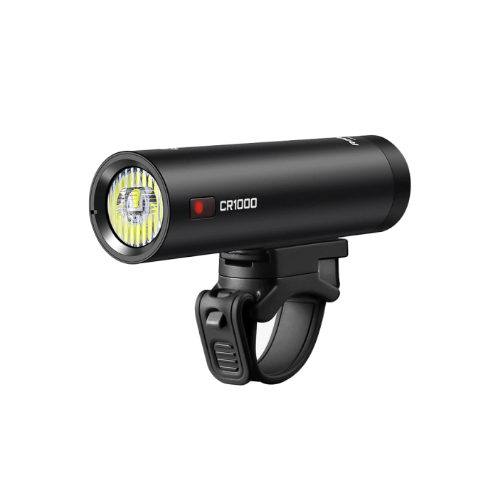 Ravemen CR1000 forlygte med fjernbetjening - Cykellygter