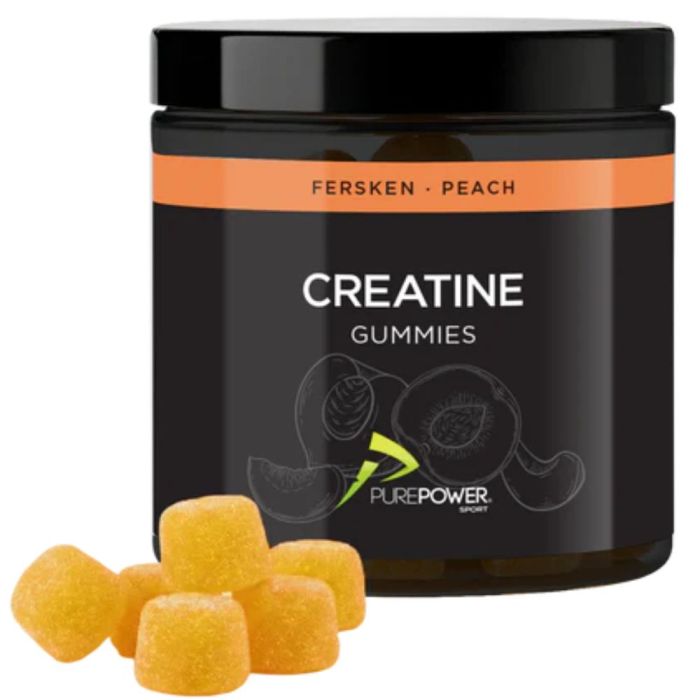 PurePower Creatine Gummies - 60 stk - Fersken