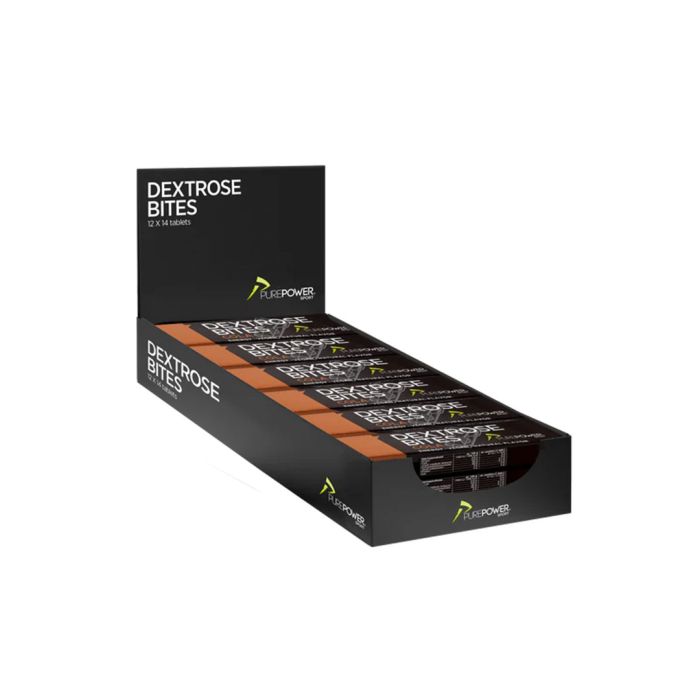 PurePower Dextrose Bites - 1 kasse - Cola
