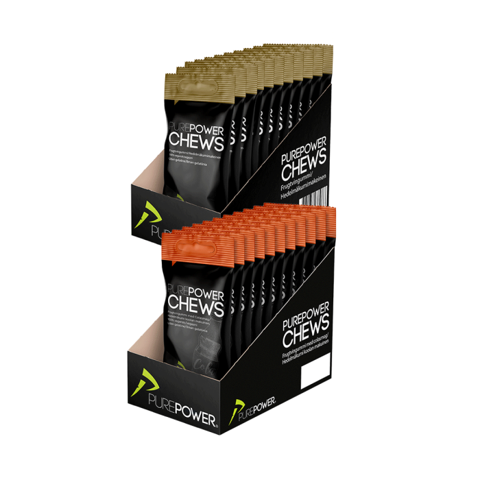 PurePower Energy Chews 1 kasse - 12 stk.