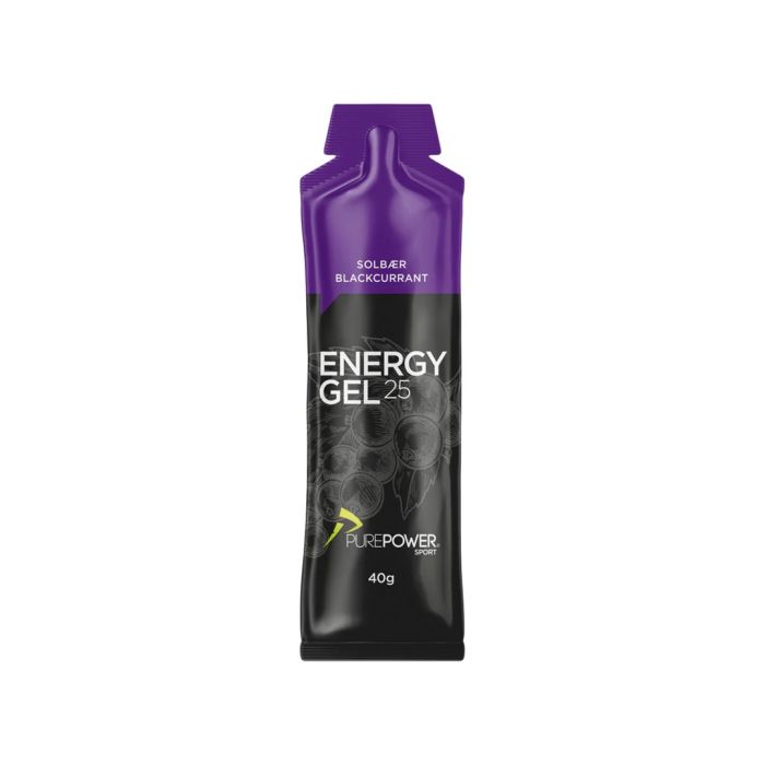 PurePower Energy Gel 40 g - Solbær