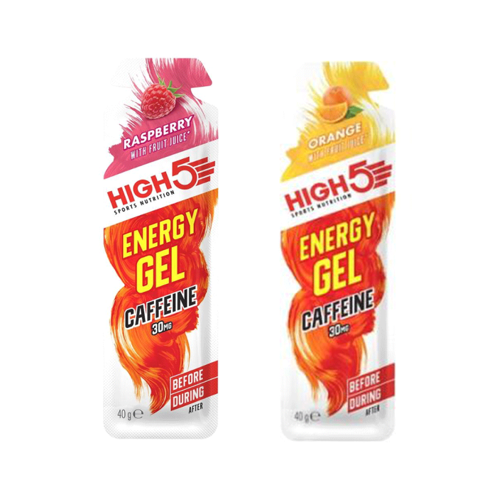 High5 Energy Gel Plus med Koffein