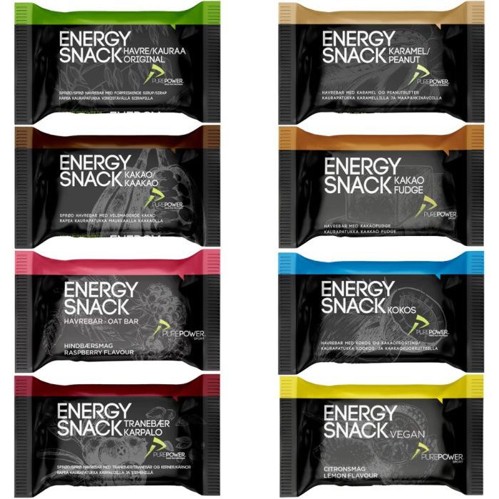 PurePower Energy Snack - Mix 10 stk.