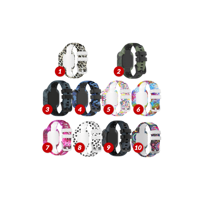 Urrem til Garmin Vivofit Jr. 3 Med Mønster