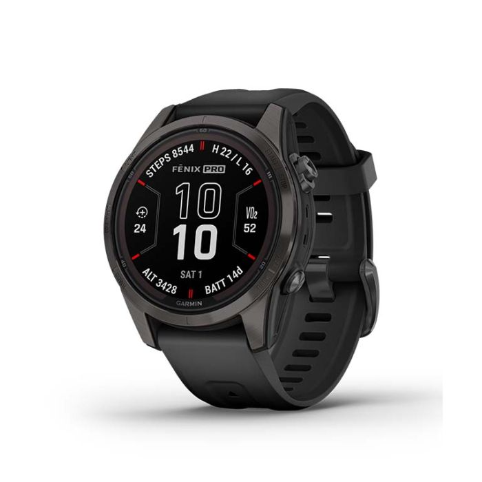 Garmin Fenix 7S PRO Sapphire Solar Carbon Grey