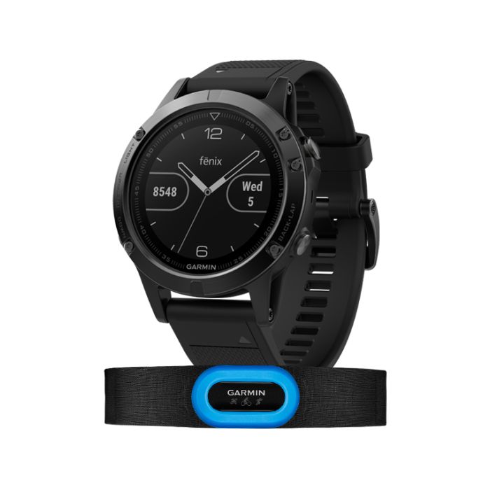 Garmin Fenix 5 Sapphire Black HRM-Performer
