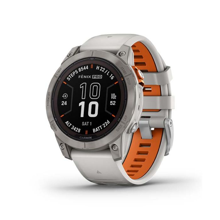 Garmin Fenix 7 PRO Sapphire Solar Grey/Orange