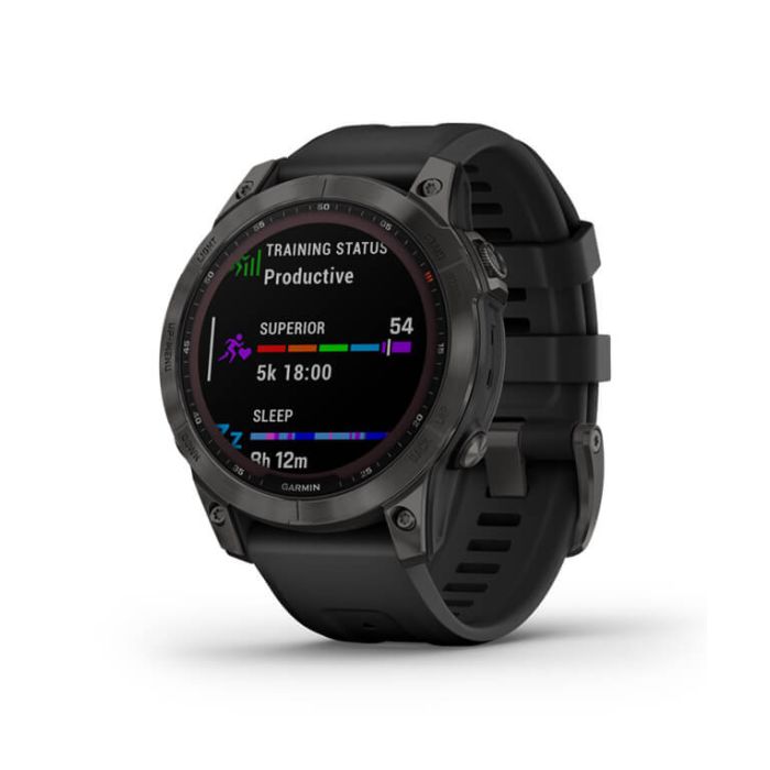 Garmin Fenix 7 Sapphire Solar Carbon Gray