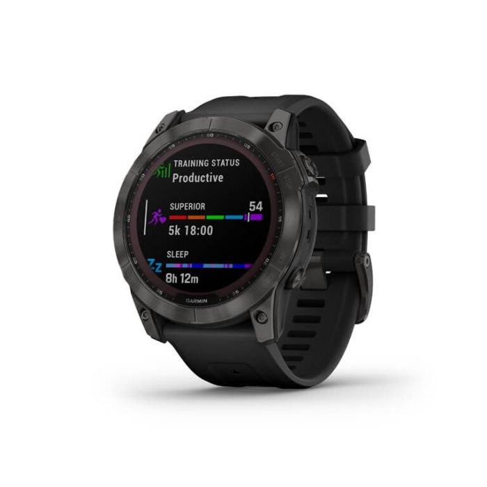 Garmin Fenix 7X Sapphire Solar Carbon Gray