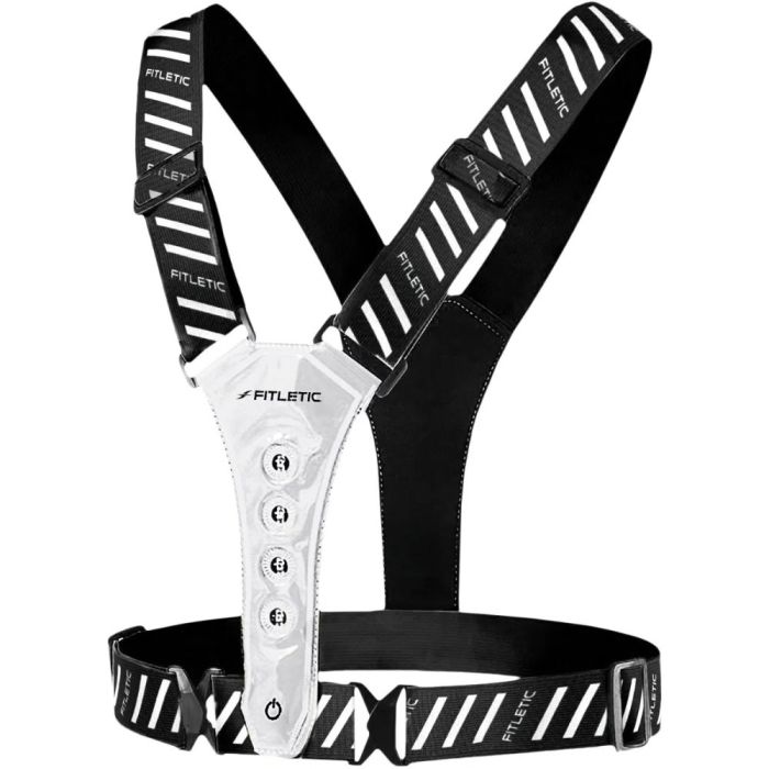 Fitletic Lumi LED Refleksvest - Sølv