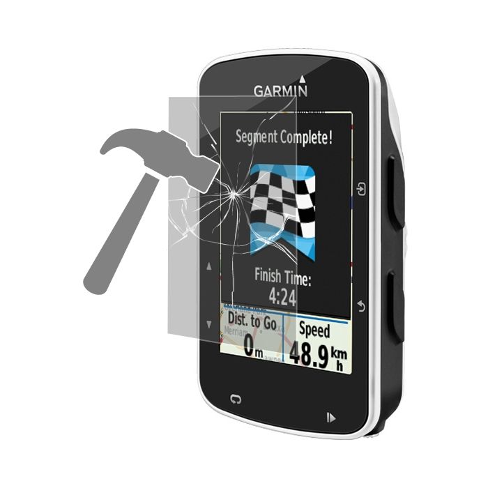 Beskyttelsesglas til Garmin Edge 520