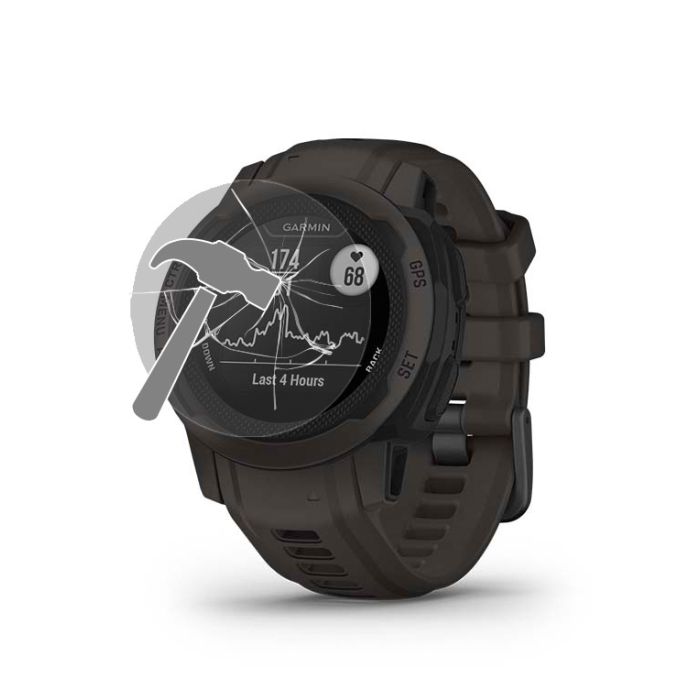 Beskyttelsesglas til Garmin Instinct 2S Solar