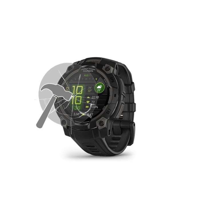 Beskyttelsesglas til Garmin Instinct 3 45 mm