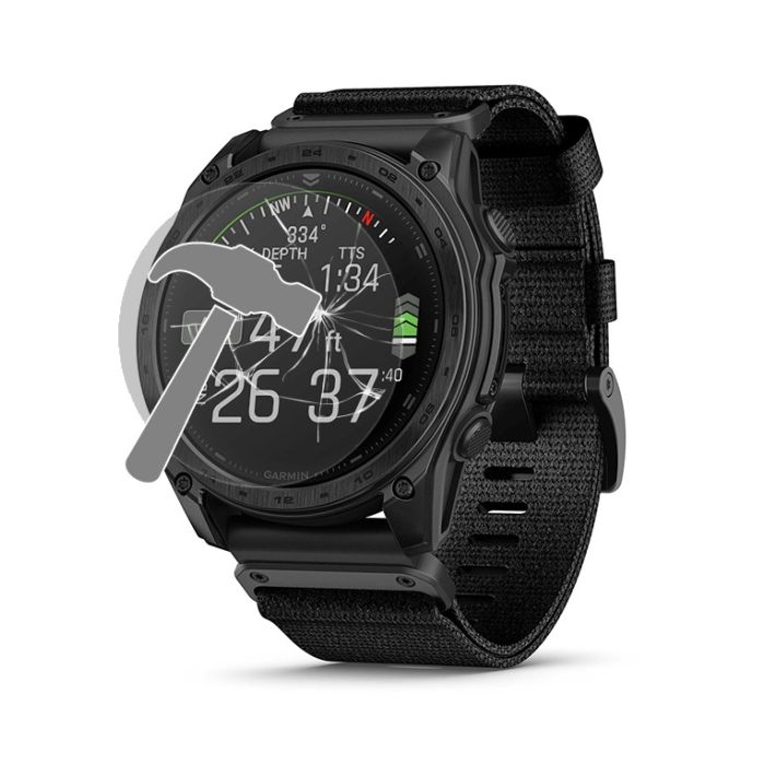 Beskyttelsesglas til Garmin Tactix 8 51 mm