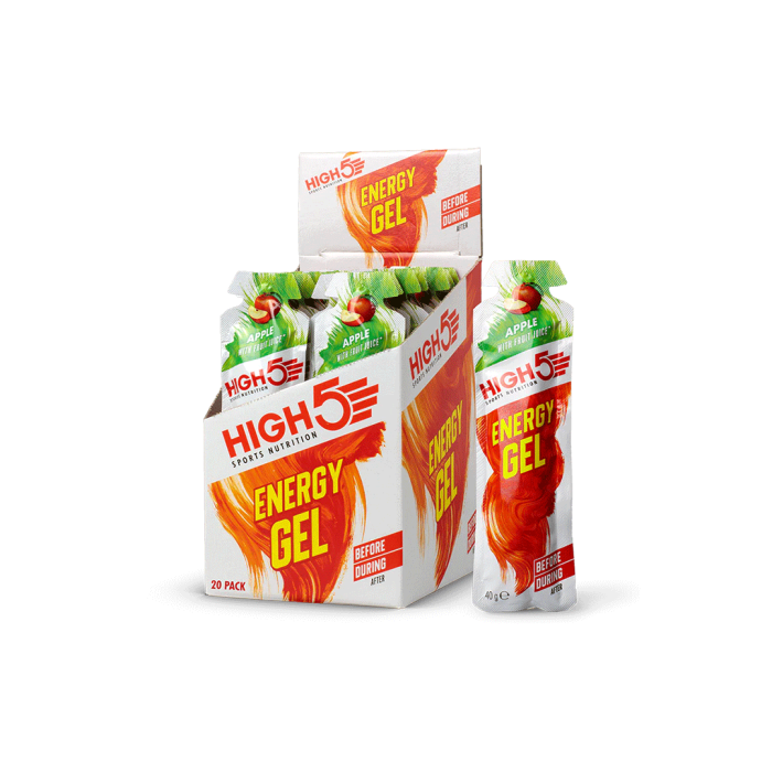 High5 Energy Gel 40 gram - 20 stk. - Æble