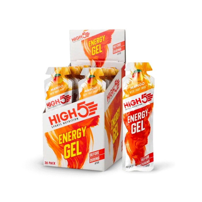 High5 Energy Gel 40 gram - 20 stk. - Mango
