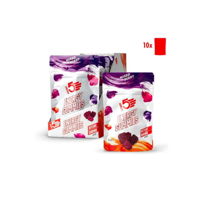 High5 Energy Gummies 1 kasse - 10 stk.