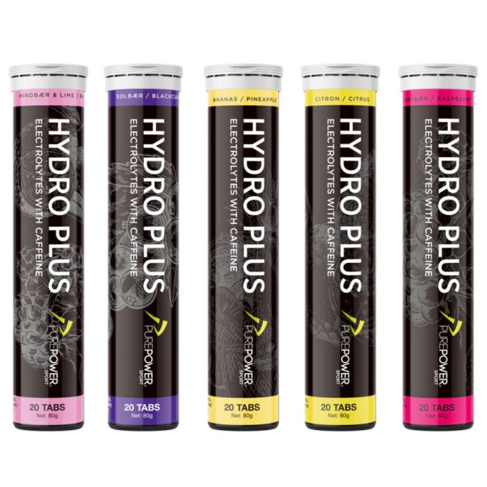 PurePower Hydro Plus - Elektrolytter med Koffein