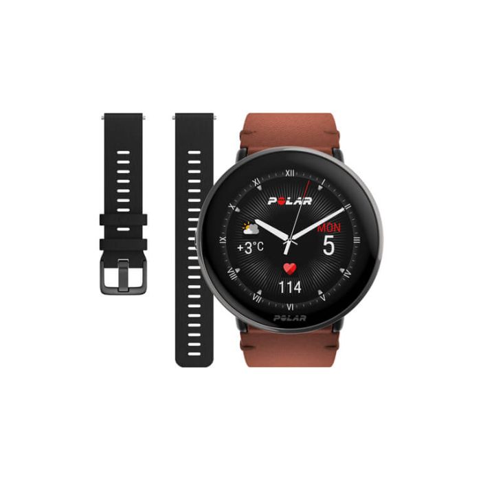 Polar Ignite 3 Titanium Leather