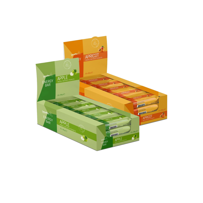LinusPro Energy Bar 36 gram - 1 kasse med 15 stk.