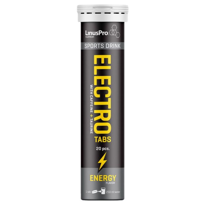 LinusPro Elektrolyt Tabs - 1 Rør - Energy