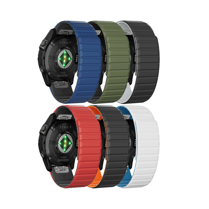 Essentials Magnetisk Urrem til Garmin QuickFit 22 mm.