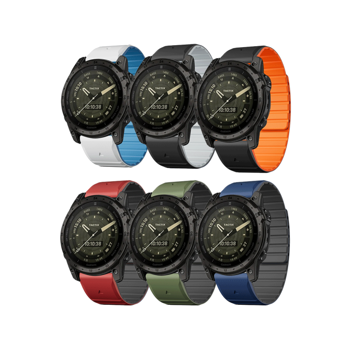 Essentials Magnetisk Urrem til Garmin QuickFit 26 mm.