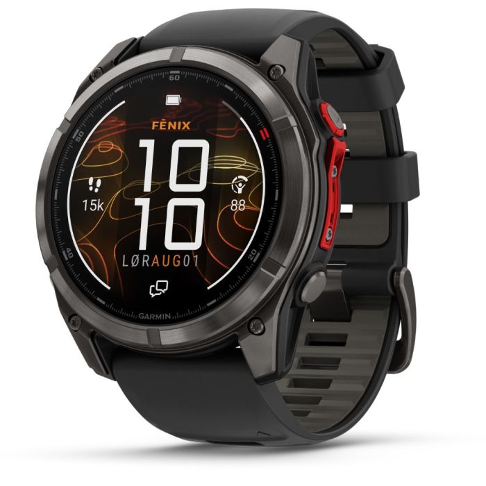 Garmin Fenix 8 Pro MicroLED - 51 mm - Carbon Grey