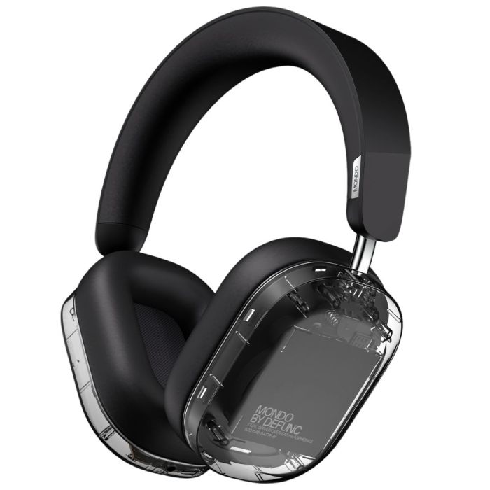 Mondo by Defunc Over-Ear Høretelefoner - Transparent