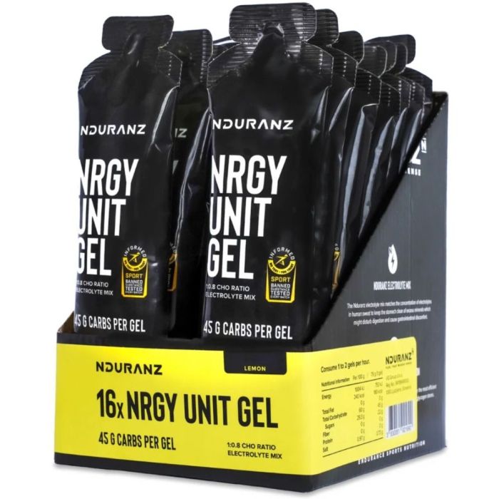 Nduranz Nrgy Unit Gel 45 - 16 stk. - Citrus