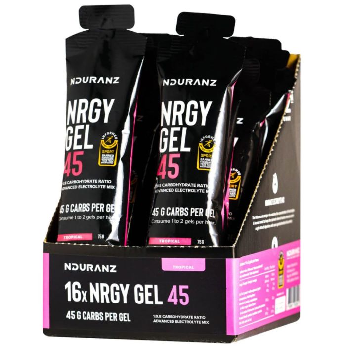 Nduranz Nrgy Unit Gel 45 - 16 stk. - Tropisk