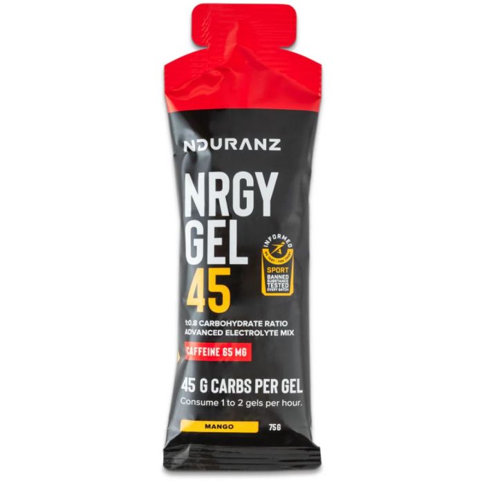 Nduranz Nrgy Unit Gel 45 Koffein - 16 stk. - Mango