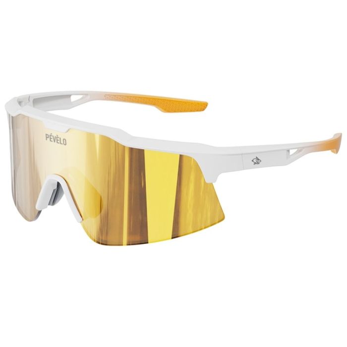 Pévèlo Nova Solbriller til Sport - Matte White