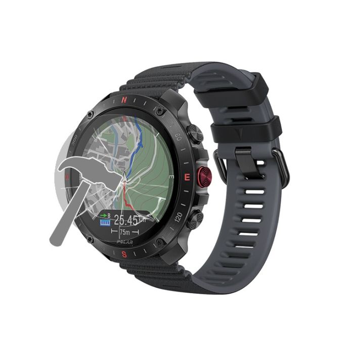 Beskyttelsesglas til Polar Grit X2 Pro