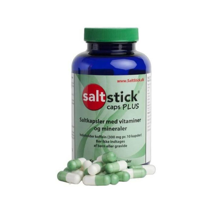 Saltstick Caps Plus med koffein