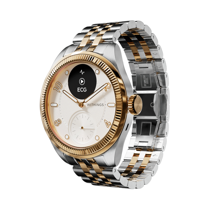 Withings Scanwatch Nova 39 mm - Brilliant Gold