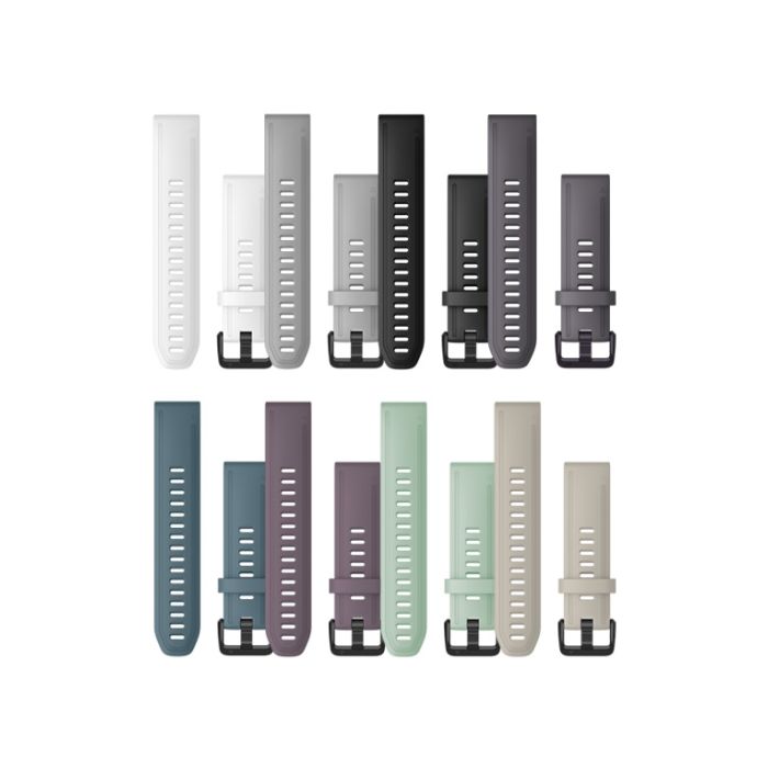 Garmin QuickFit Silikonerem 20 mm Fenix 6s