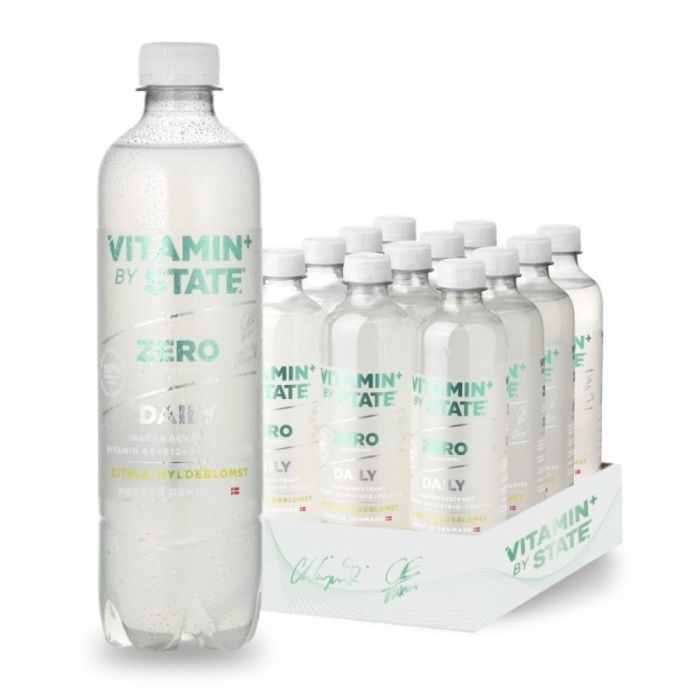 STATE Vitamin+ Elderflower Zero - 12 stk.