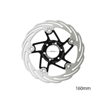 Cyclami Bremseskive - 160mm - Stål/Alu