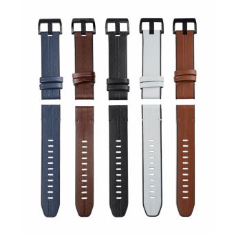 Essentials Hybrid Læderrem Til Garmin 22 mm. Quickfit