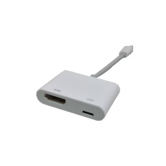 Lightning Til HDMI Adapter Med Opladning