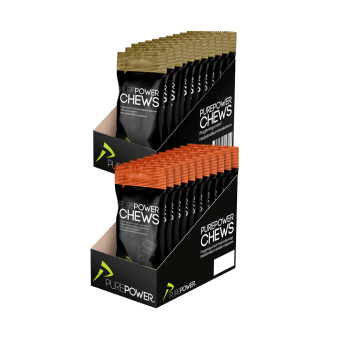 PurePower Energy Chews 1 kasse - 12 stk.