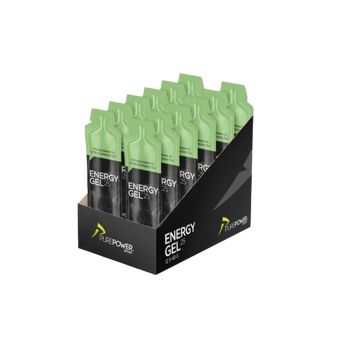 PurePower Energy Gel 40 g - 12 stk - Citrus/Grøn Te