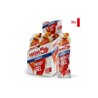 High5 Energy Gel Electrolyte - 20 stk. - Tropical