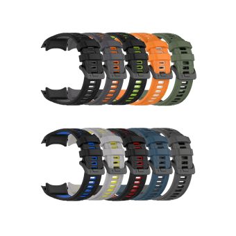 Essentials Tofarvet Silikone Urrem til Garmin Instinct 3 - 50 mm