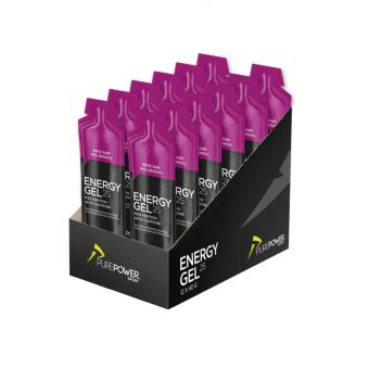 PurePower Energy Gel 40 gram med Koffein - 12 stk.